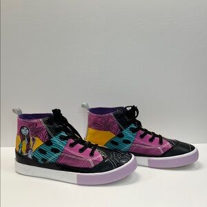 Women's Disney Nightmare Before Christmas High Top Lace Up sneaker SZ 11